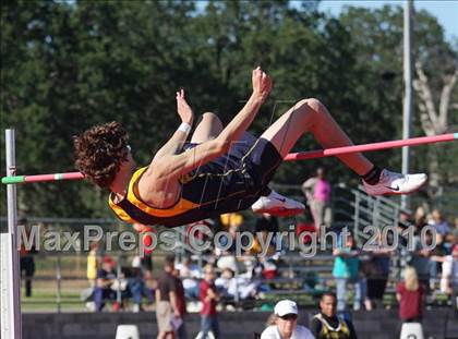 Thumbnail 2 in CIF NS Masters Championships (Boys High Jump)  photogallery.