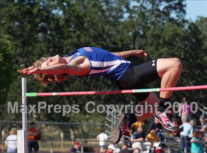 Thumbnail 3 in CIF NS Masters Championships (Boys High Jump)  photogallery.