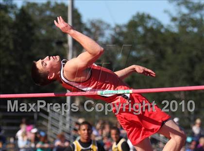 Thumbnail 3 in CIF NS Masters Championships (Boys High Jump)  photogallery.