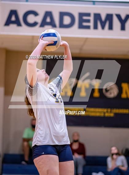 Thumbnail 2 in Fayetteville Academy vs Northwood Temple Academy (NCISAA 2A State Second Round) photogallery.