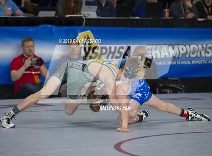 Thumbnail 2 in NYSPHSAA D1 Wrestling Championships (Semifinals 99 -126 lbs) photogallery.