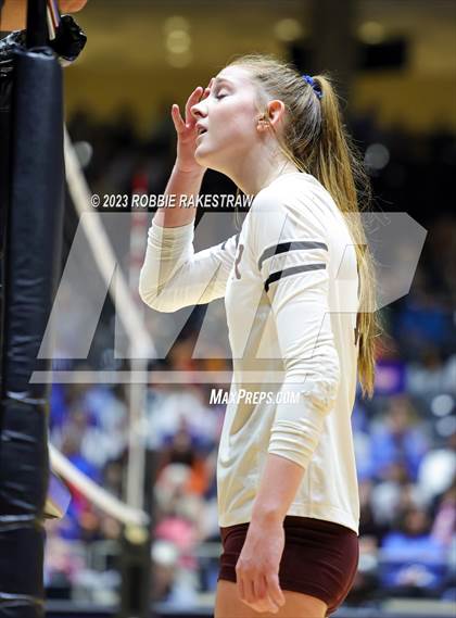 Thumbnail 2 in Grand Oaks vs. Cinco Ranch (UIL 6A Volleyball Final) photogallery.