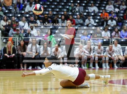 Thumbnail 1 in Grand Oaks vs. Cinco Ranch (UIL 6A Volleyball Final) photogallery.