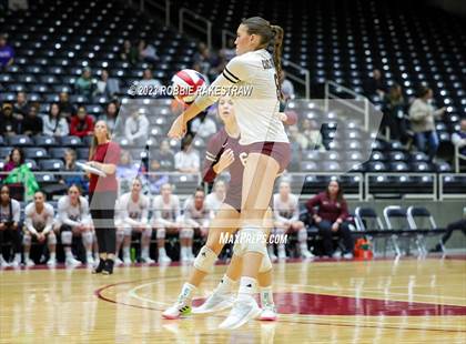 Thumbnail 3 in Grand Oaks vs. Cinco Ranch (UIL 6A Volleyball Final) photogallery.