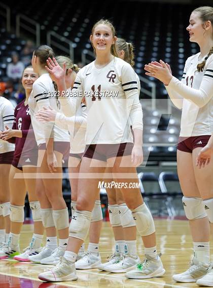 Thumbnail 2 in Grand Oaks vs. Cinco Ranch (UIL 6A Volleyball Final) photogallery.