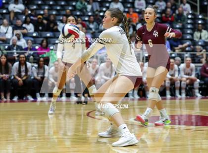 Thumbnail 1 in Grand Oaks vs. Cinco Ranch (UIL 6A Volleyball Final) photogallery.