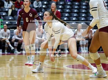 Thumbnail 2 in Grand Oaks vs. Cinco Ranch (UIL 6A Volleyball Final) photogallery.