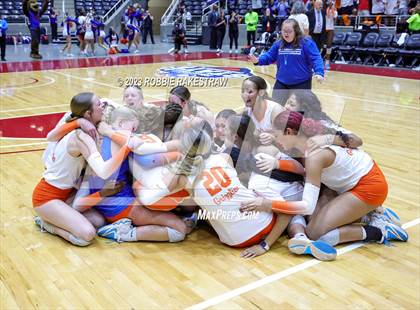 Thumbnail 2 in Grand Oaks vs. Cinco Ranch (UIL 6A Volleyball Final) photogallery.