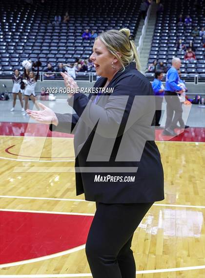 Thumbnail 2 in Grand Oaks vs. Cinco Ranch (UIL 6A Volleyball Final) photogallery.