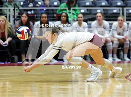 Thumbnail 1 in Grand Oaks vs. Cinco Ranch (UIL 6A Volleyball Final) photogallery.
