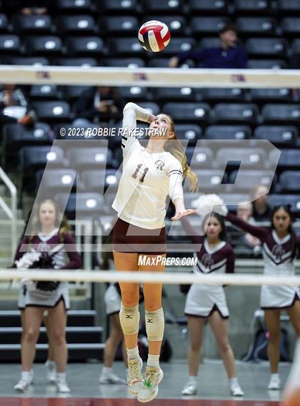 Thumbnail 2 in Grand Oaks vs. Cinco Ranch (UIL 6A Volleyball Final) photogallery.