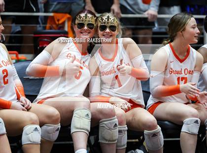Thumbnail 2 in Grand Oaks vs. Cinco Ranch (UIL 6A Volleyball Final) photogallery.