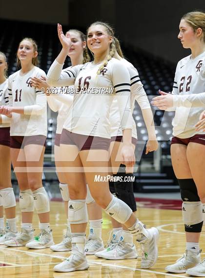 Thumbnail 2 in Grand Oaks vs. Cinco Ranch (UIL 6A Volleyball Final) photogallery.