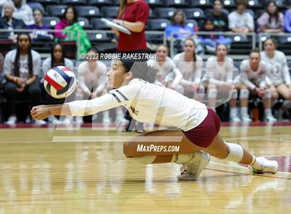 Thumbnail 3 in Grand Oaks vs. Cinco Ranch (UIL 6A Volleyball Final) photogallery.