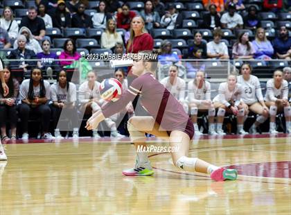Thumbnail 1 in Grand Oaks vs. Cinco Ranch (UIL 6A Volleyball Final) photogallery.