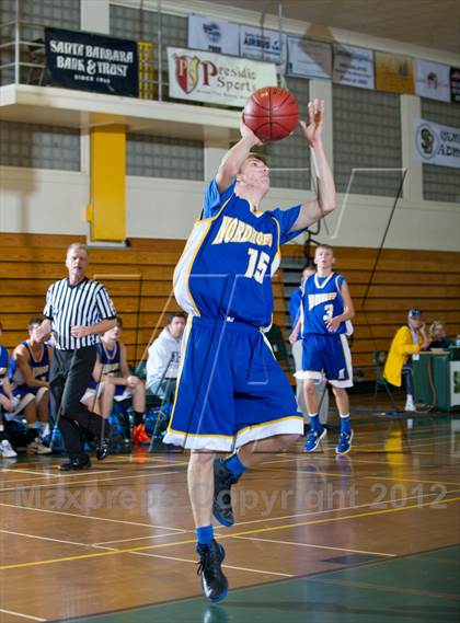 Thumbnail 2 in Camarillo [Adolfo] vs Nordhoff (Santa Barbara Holiday Classic) photogallery.