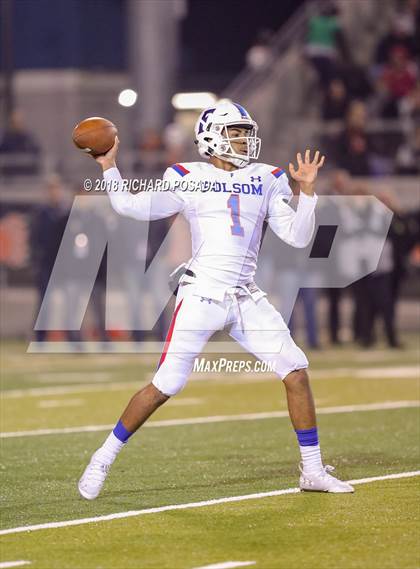 Thumbnail 2 in Folsom @ Central (CIF State 1-AA NorCal Championship) photogallery.