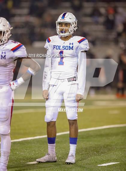 Thumbnail 3 in Folsom @ Central (CIF State 1-AA NorCal Championship) photogallery.