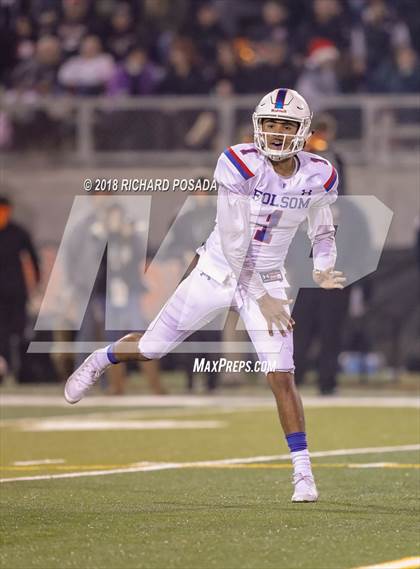 Thumbnail 1 in Folsom @ Central (CIF State 1-AA NorCal Championship) photogallery.