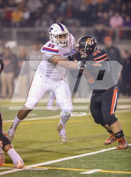 Thumbnail 3 in Folsom @ Central (CIF State 1-AA NorCal Championship) photogallery.