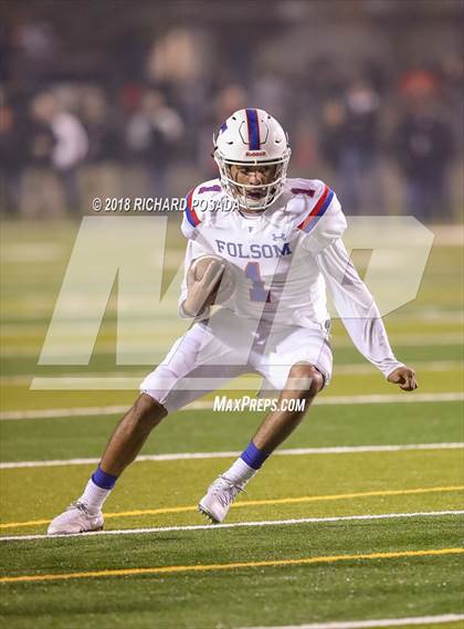 Thumbnail 1 in Folsom @ Central (CIF State 1-AA NorCal Championship) photogallery.