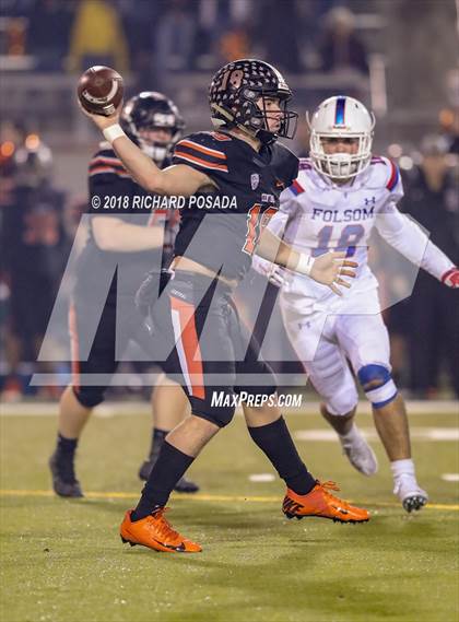 Thumbnail 2 in Folsom @ Central (CIF State 1-AA NorCal Championship) photogallery.