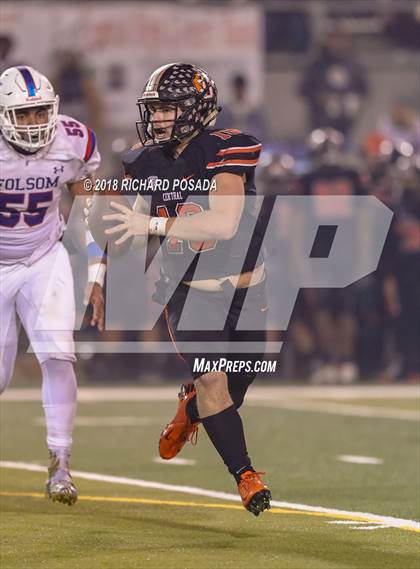 Thumbnail 3 in Folsom @ Central (CIF State 1-AA NorCal Championship) photogallery.