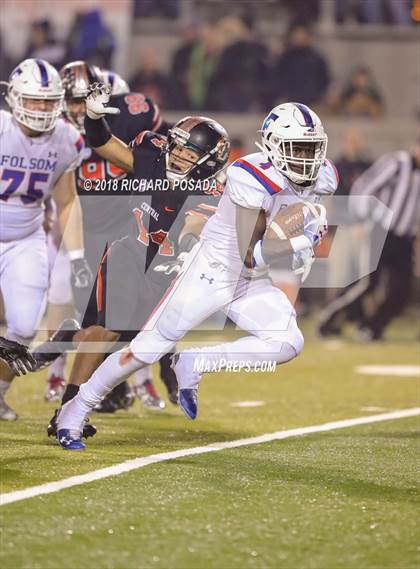 Thumbnail 1 in Folsom @ Central (CIF State 1-AA NorCal Championship) photogallery.