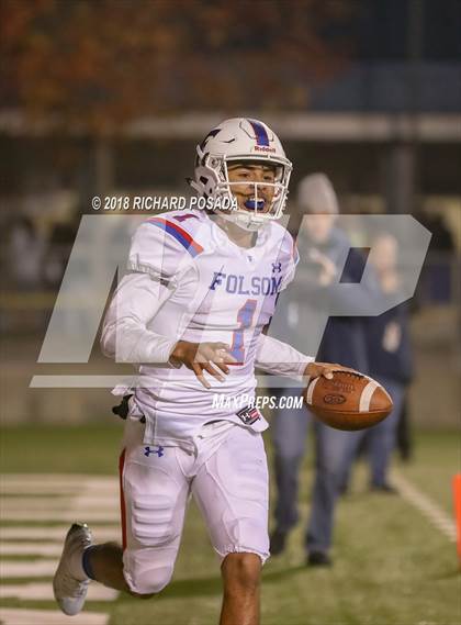 Thumbnail 2 in Folsom @ Central (CIF State 1-AA NorCal Championship) photogallery.
