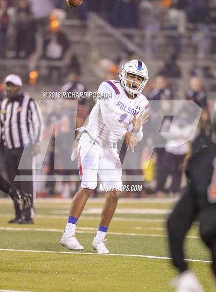 Thumbnail 3 in Folsom @ Central (CIF State 1-AA NorCal Championship) photogallery.