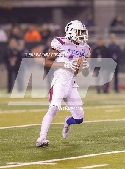 Thumbnail 3 in Folsom @ Central (CIF State 1-AA NorCal Championship) photogallery.