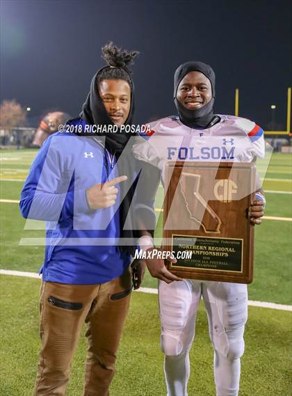 Thumbnail 2 in Folsom @ Central (CIF State 1-AA NorCal Championship) photogallery.