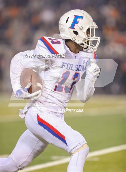 Thumbnail 2 in Folsom @ Central (CIF State 1-AA NorCal Championship) photogallery.
