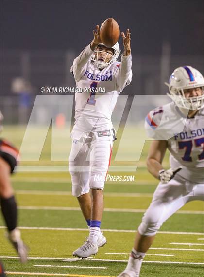 Thumbnail 3 in Folsom @ Central (CIF State 1-AA NorCal Championship) photogallery.