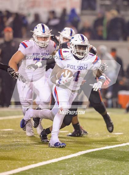 Thumbnail 2 in Folsom @ Central (CIF State 1-AA NorCal Championship) photogallery.