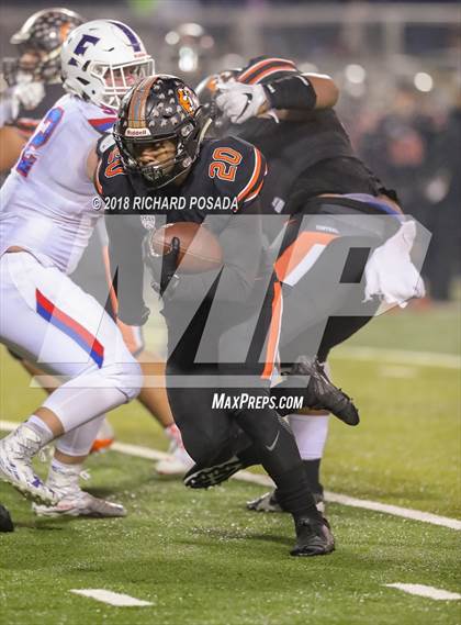 Thumbnail 3 in Folsom @ Central (CIF State 1-AA NorCal Championship) photogallery.