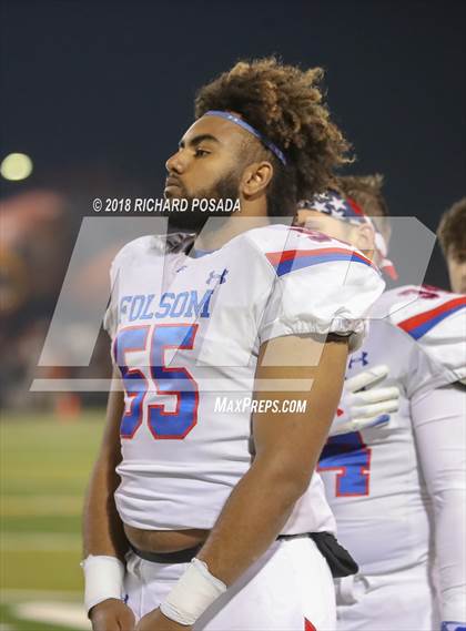 Thumbnail 3 in Folsom @ Central (CIF State 1-AA NorCal Championship) photogallery.