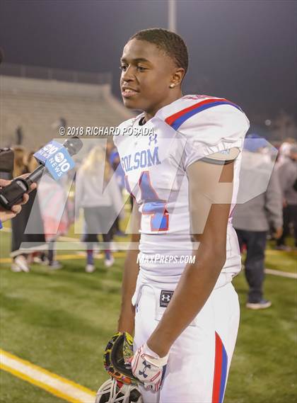 Thumbnail 3 in Folsom @ Central (CIF State 1-AA NorCal Championship) photogallery.