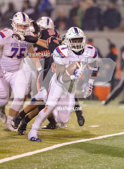 Thumbnail 3 in Folsom @ Central (CIF State 1-AA NorCal Championship) photogallery.