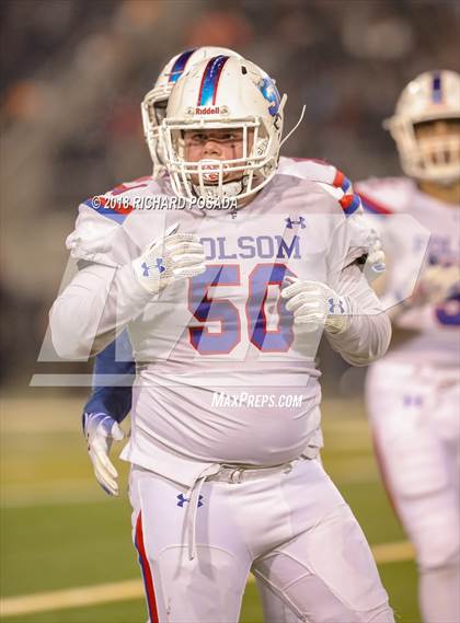 Thumbnail 2 in Folsom @ Central (CIF State 1-AA NorCal Championship) photogallery.