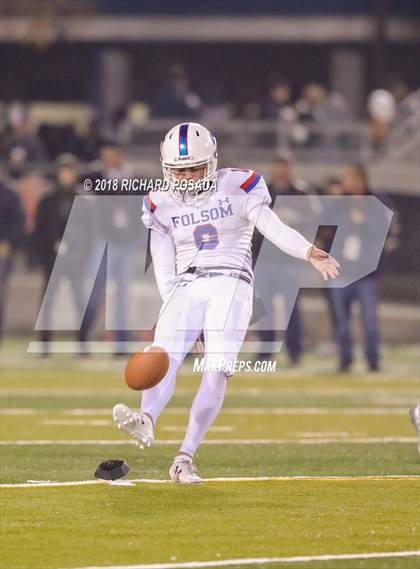 Thumbnail 3 in Folsom @ Central (CIF State 1-AA NorCal Championship) photogallery.