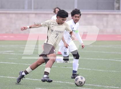 Thumbnail 3 in Holtville vs. St. Francis (27th Annual SoCal Soccer Classic) photogallery.