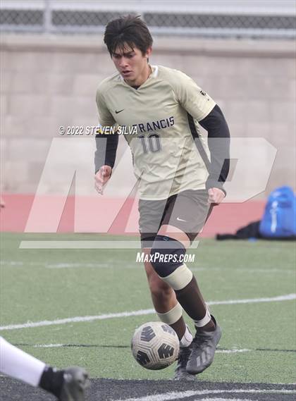 Thumbnail 3 in Holtville vs. St. Francis (27th Annual SoCal Soccer Classic) photogallery.