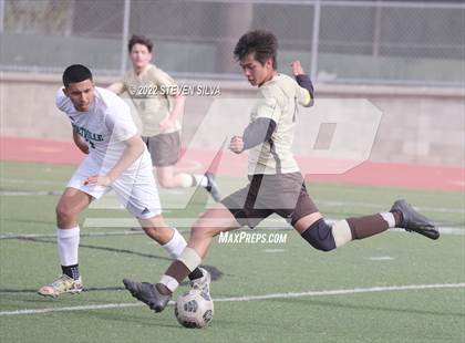 Thumbnail 3 in Holtville vs. St. Francis (27th Annual SoCal Soccer Classic) photogallery.