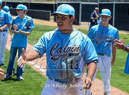 Thumbnail 3 in Calvin Christian vs. Calipatria (CIF SDS D5 Final)  photogallery.