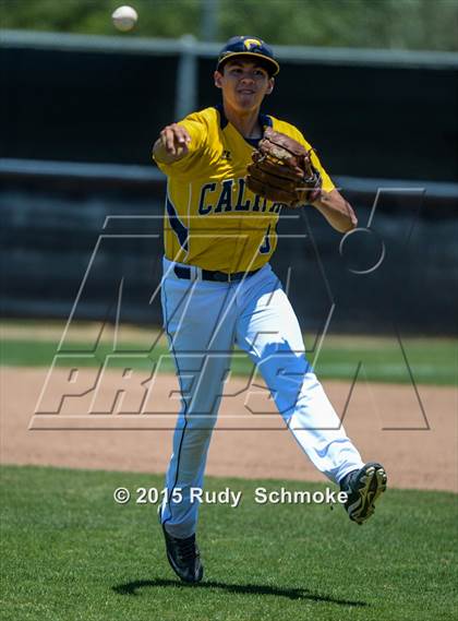 Thumbnail 2 in Calvin Christian vs. Calipatria (CIF SDS D5 Final)  photogallery.