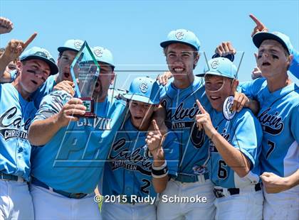 Thumbnail 3 in Calvin Christian vs. Calipatria (CIF SDS D5 Final)  photogallery.