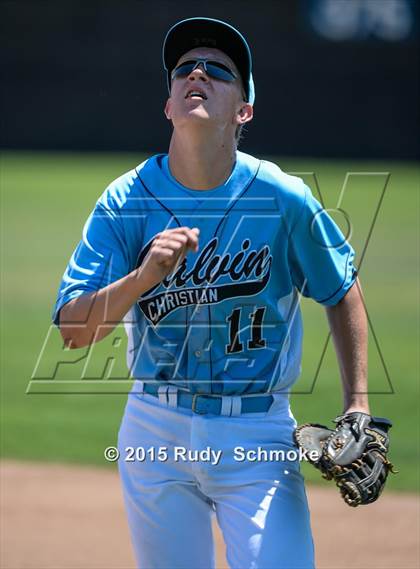 Thumbnail 3 in Calvin Christian vs. Calipatria (CIF SDS D5 Final)  photogallery.