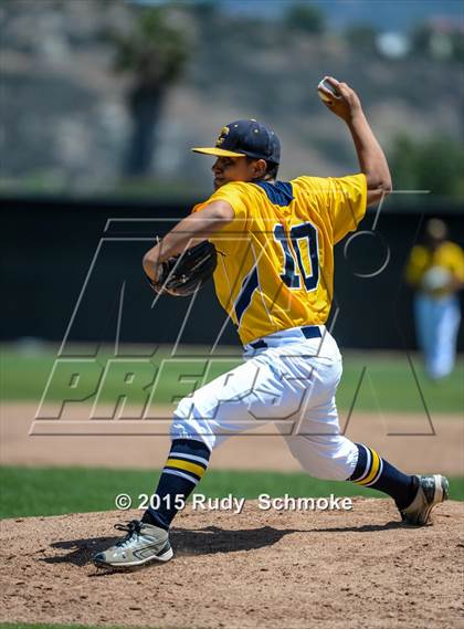 Thumbnail 3 in Calvin Christian vs. Calipatria (CIF SDS D5 Final)  photogallery.