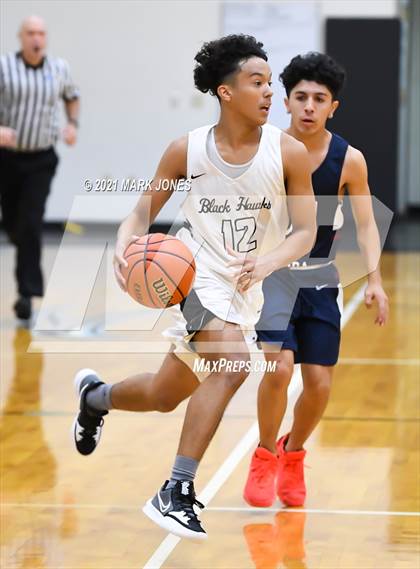 Thumbnail 2 in Williams Field vs. Sierra Linda (Valley Christian Boys Basketball Thanksgiving Tournament) photogallery.